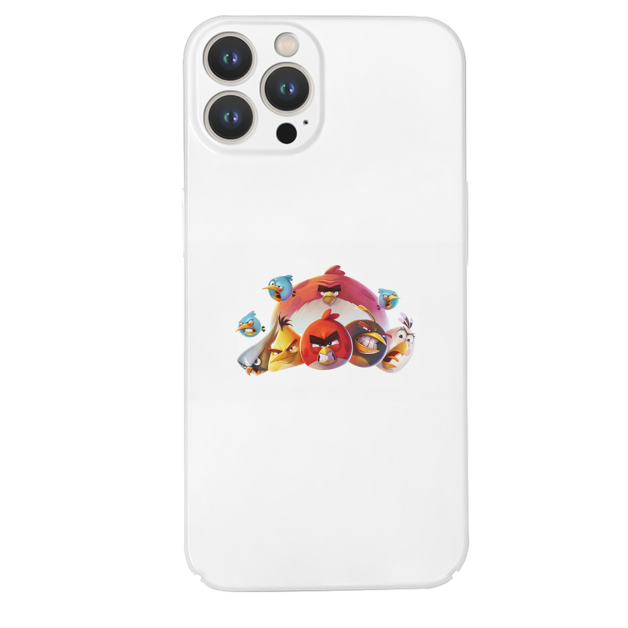 （画像用） Angry Birds アングリーバード 【iPhone 14シリーズ対応】ハードケース